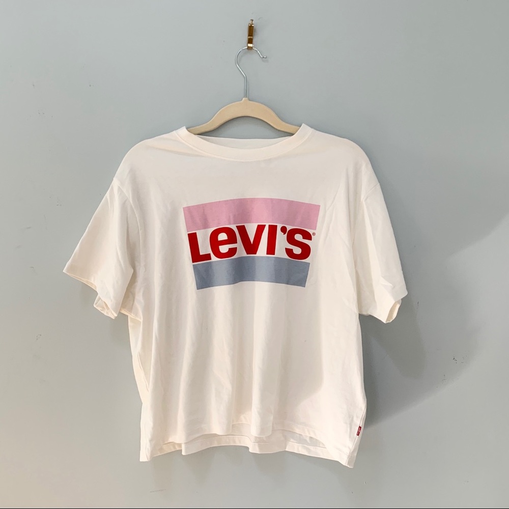 Levi’s Logo Striped Tee